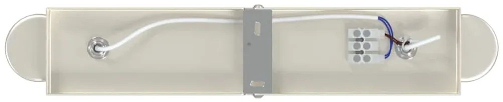 Spotlight de Teto Ajustável em Duas Direções Níquel Escovado E27