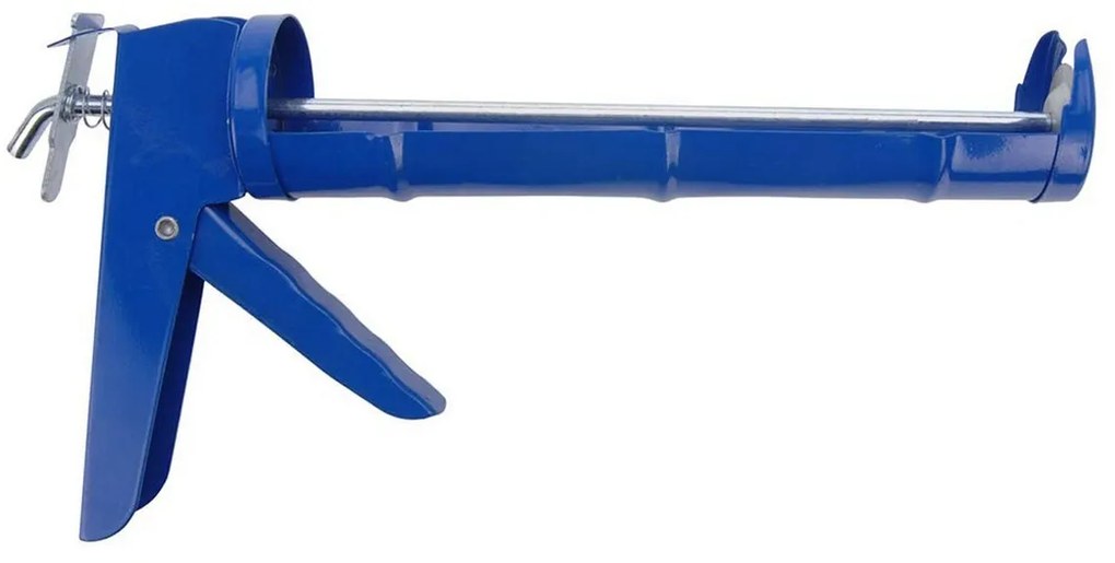 Pistola de Silicone Frio Tubo Azul Metal