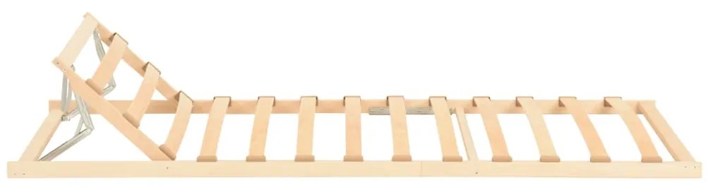 Estrado de ripas com 13 ripas cabeceira ajustável 90x200 cm