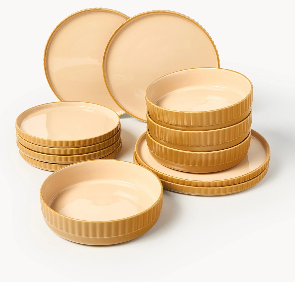 Tableware Set Napari, 4 people, Set of 12