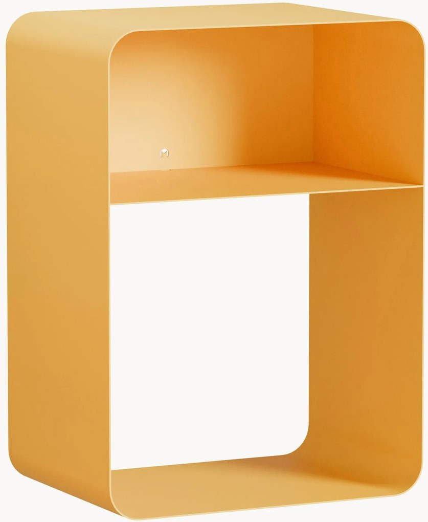 Mesa de cabeceira em metal artesanal Damio