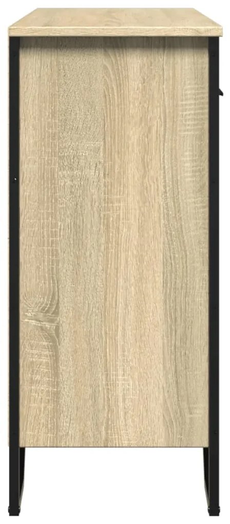 Aparador 97x32,5x74,5 cm derivados de madeira carvalho sonoma