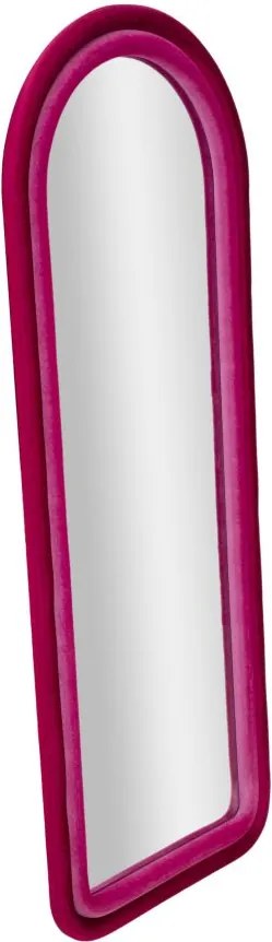 ESPELHO DE PAREDE CLOE VELUDO 60X4X160 CM FUXIA
