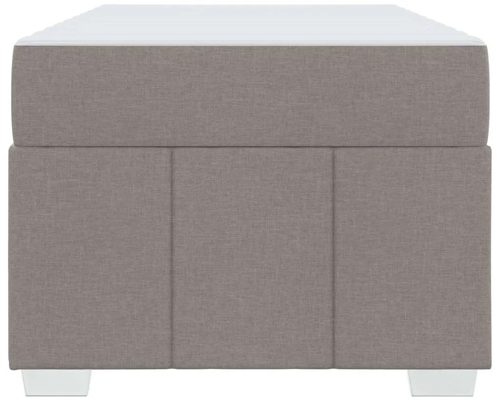 Estrutura da Cama Cinzento-acastanhado 90 x 190 cm tecido