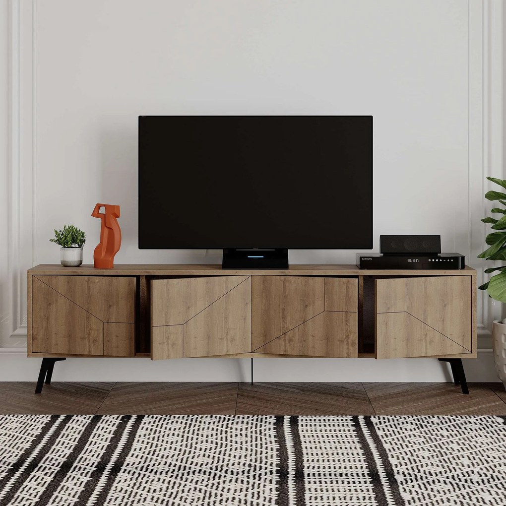Estante Lima – Nogueira/Branco – 90x180x20 cm