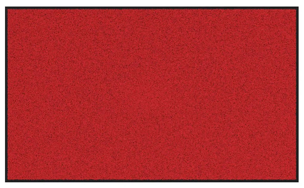 Capacho Retangular vidaXL Vermelho 90x150 cm