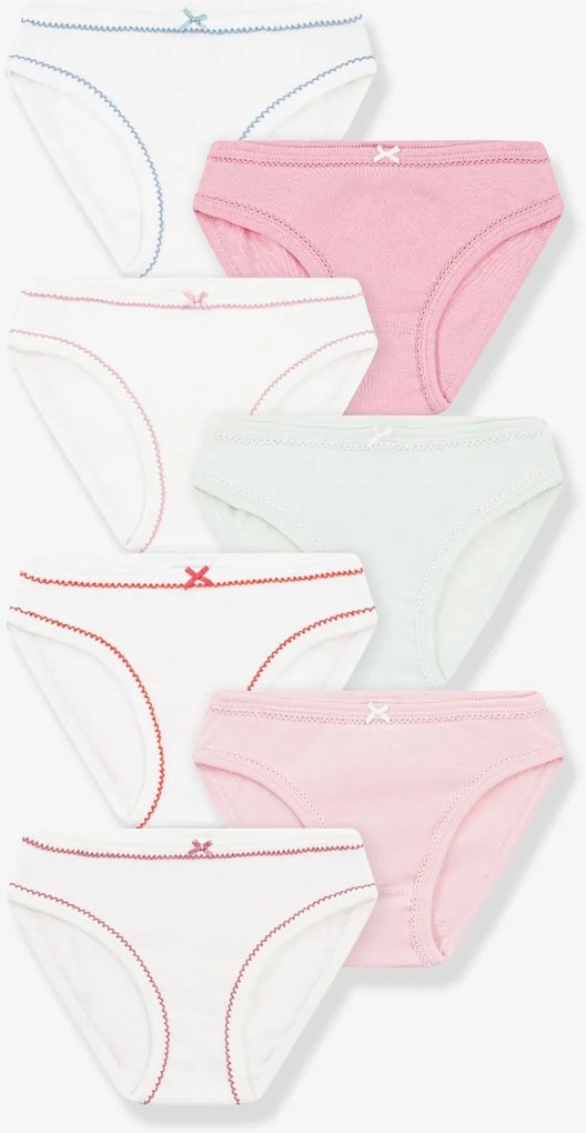 Lote de 7 cuecas PETIT BATEAU multicolor