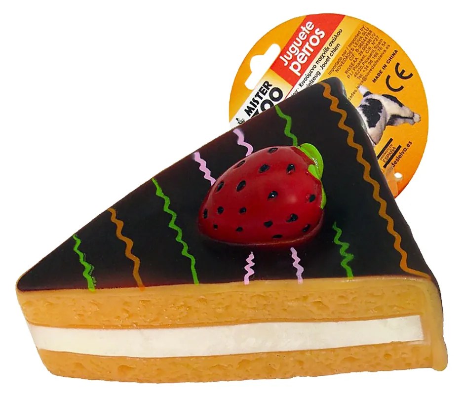 Brinquedo Para Cão Tarte Plástico Multicor