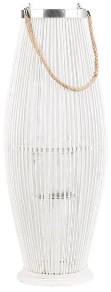 Lanterna decorativa branca 72 cm TAHITI