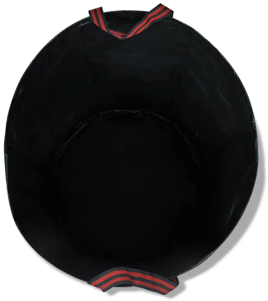 Saco de Resíduos de Jardim Verde Escuro 4 pcs 120 L 150 g/m²
