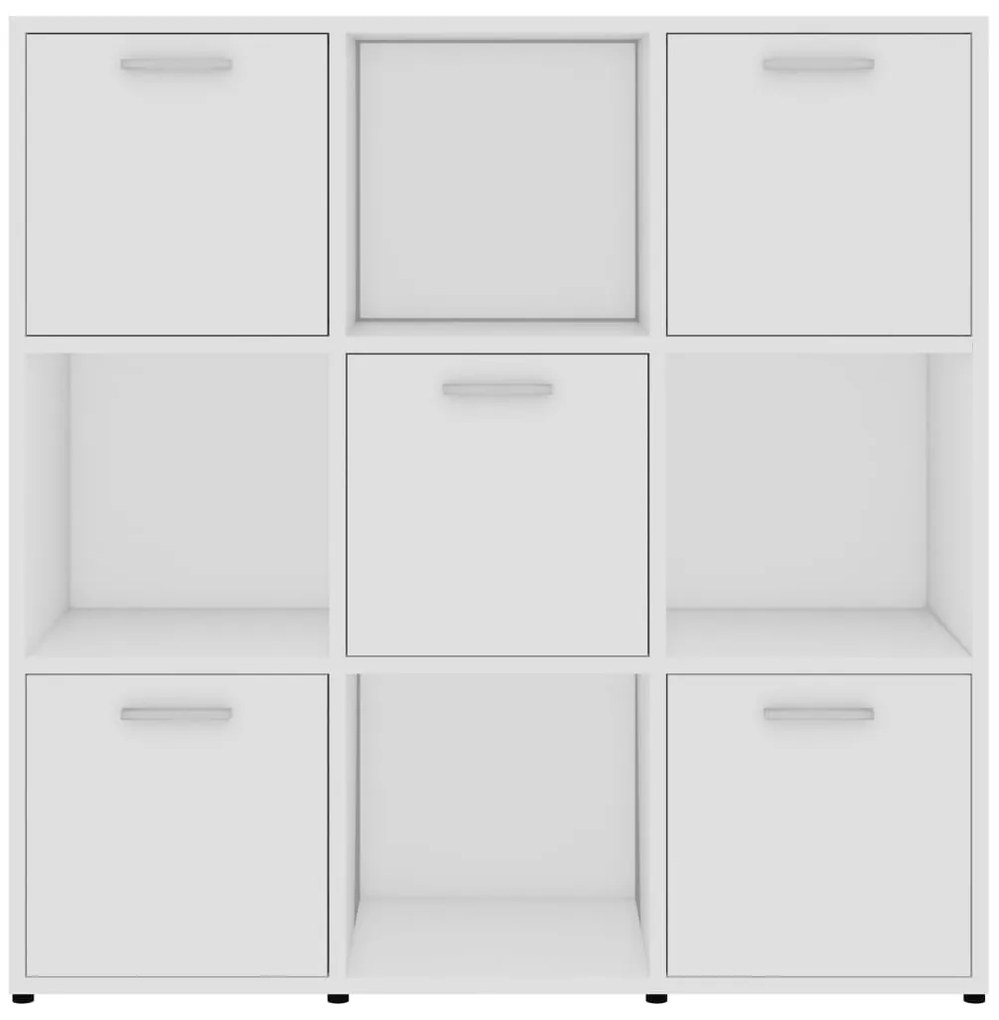 Estante 90x30x90 cm contraplacado branco