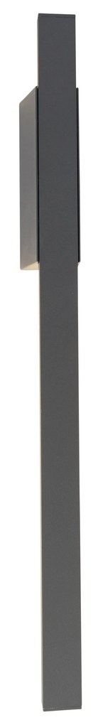 Candeeiro de parede exterior moderno antracite IP54 c/ LED - Jamal Design