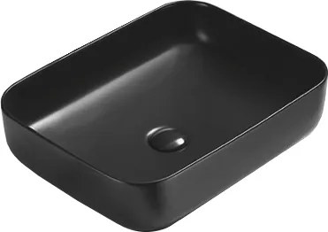 Mexen Carla lavatório de bancada 50 x 39 cm, preto mate - 21555085