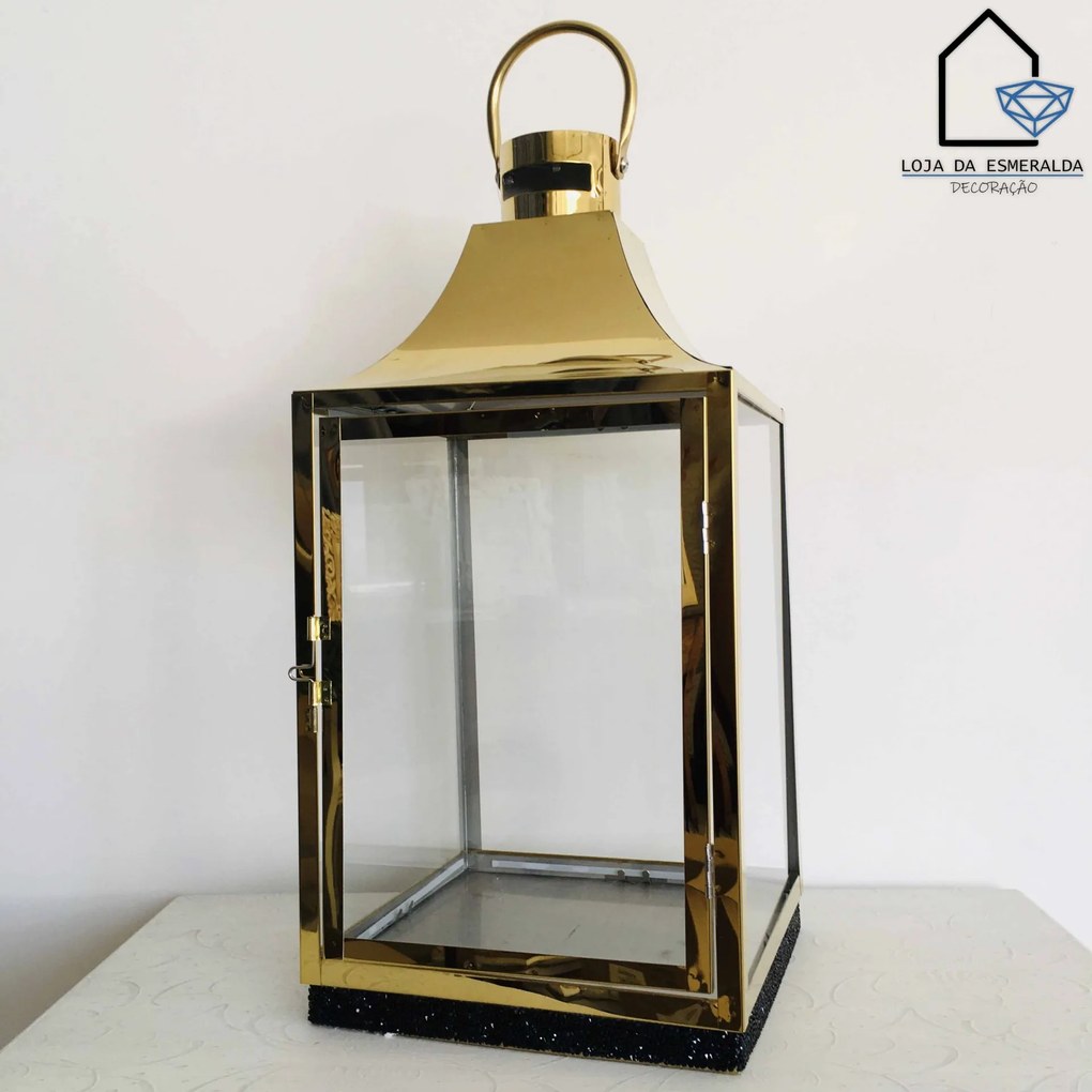 Lanternas Decorativas | Dourado - Pequeno