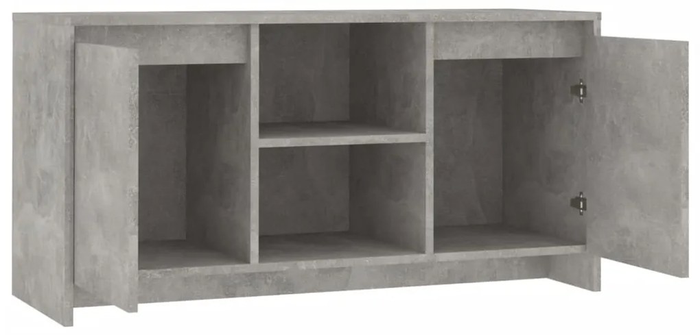 Móvel de TV 102x37,5x52,5 cm derivados de madeira cinza cimento