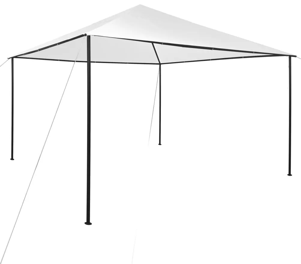 Gazebo 4x4x3 m 180 g/m² branco