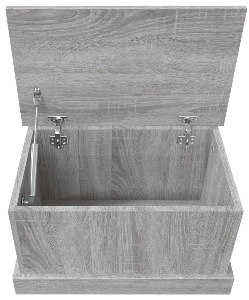 Caixa de arrumação 50x30x28 cm derivados madeira cinza sonoma
