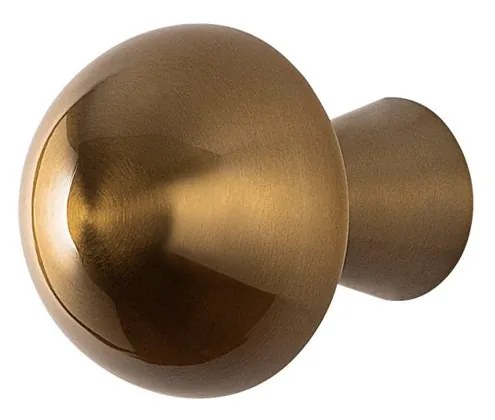 Aplique de Parede Fungal – Dourado – Diâmetro 12 cm Altura 16 cm