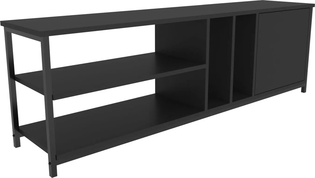Móvel para TV Oneida – Preto Antracite – 140 cm x 35,3 cm x 50,8 cm