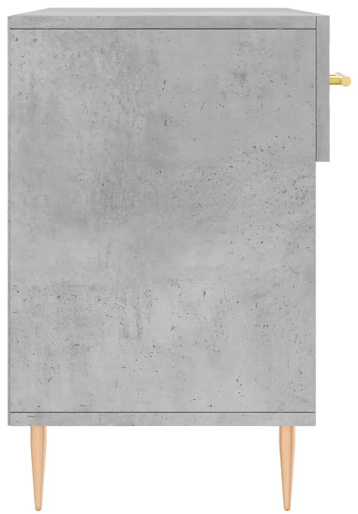 Banco sapateira 102x35x55 cm derivados madeira cinzento cimento