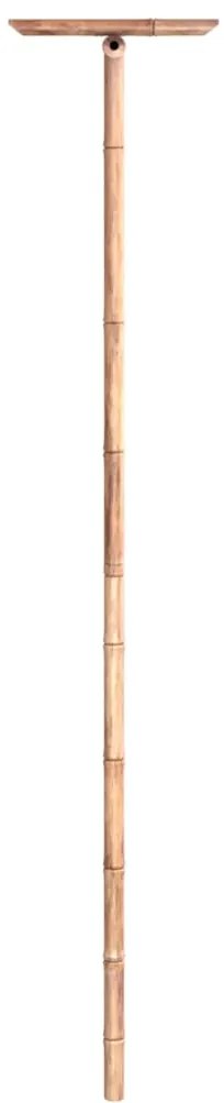 Pérgola de bambu 385x40x205 cm
