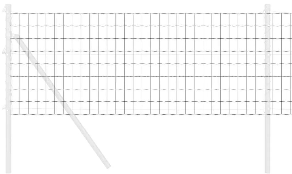 Cerca Euro Cinza 0.4x50 m Aço