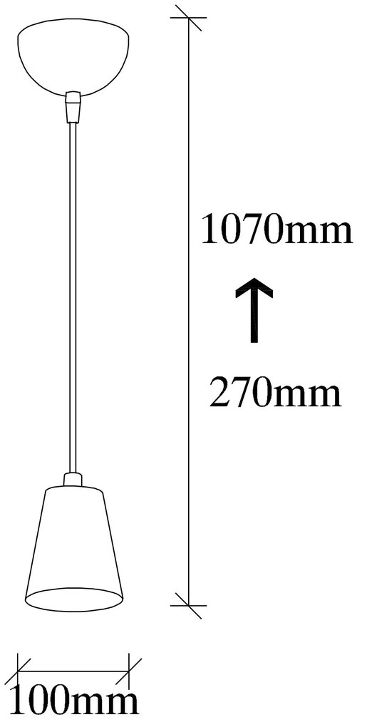 Chandelier Fes – Preto – 8 x 8 cm