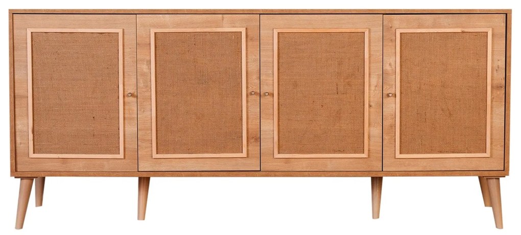 Console Jüt – Carvalho – 180 cm x 81 cm x 41 cm