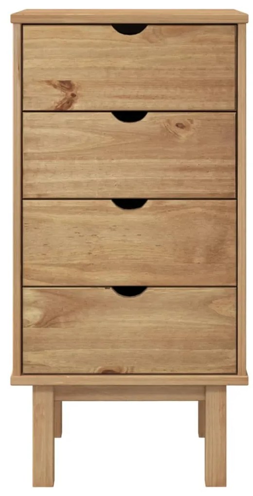 Armário de gavetas OTTA 45x39x90 cm pinho maciço