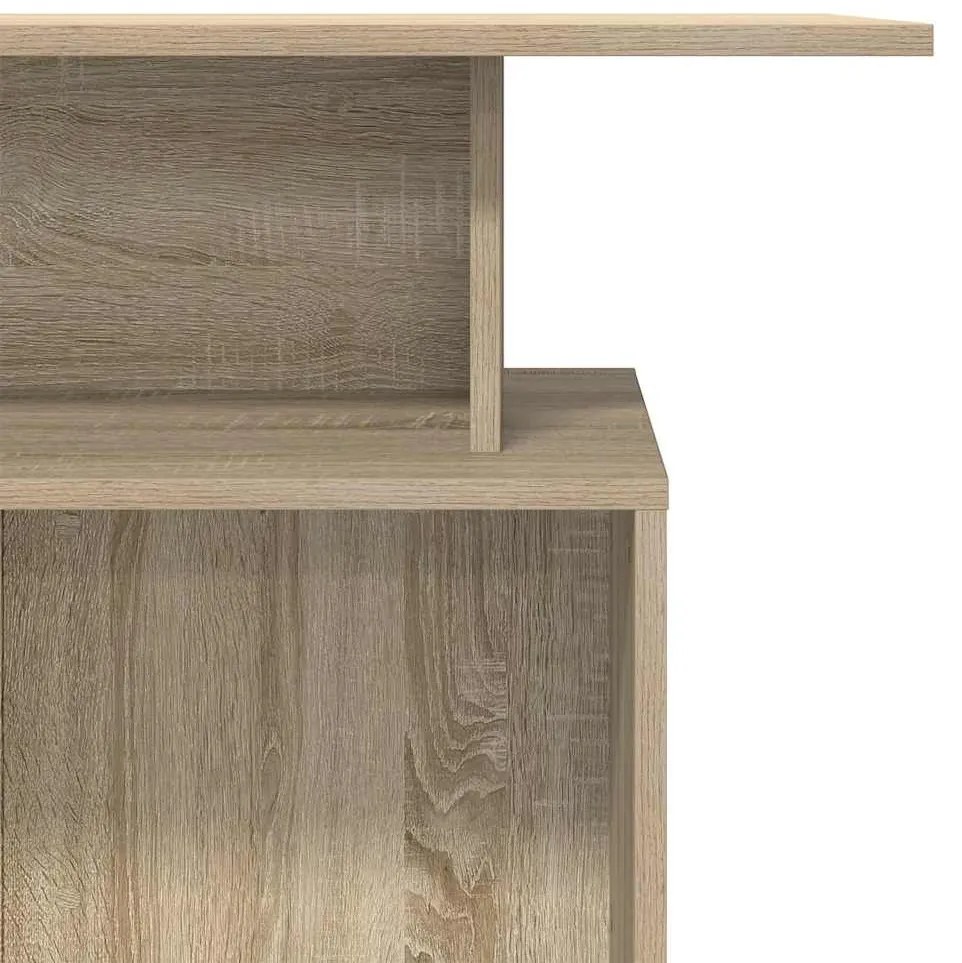 Balcão recepção 100x40x104 cm deriv. madeira carvalho sonoma