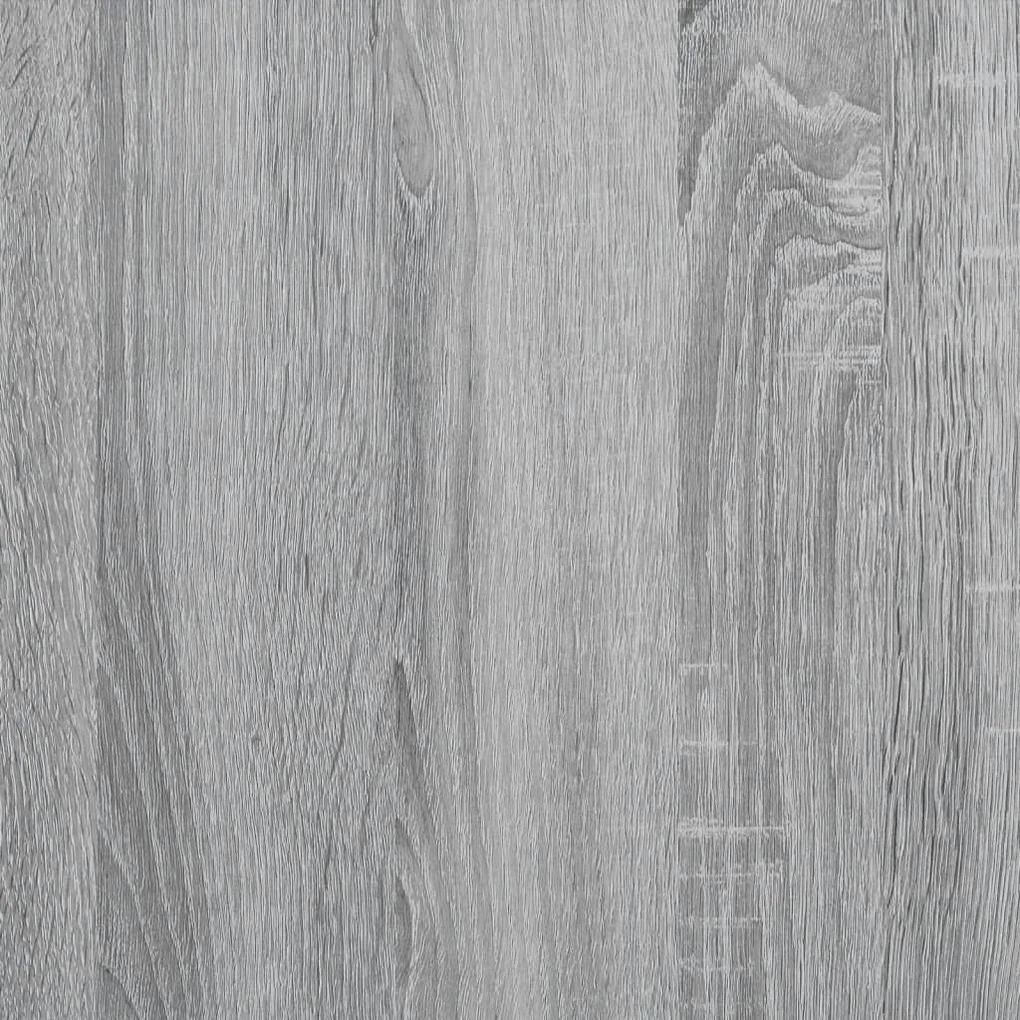 Móvel p/ lavatório 60x33x60cm derivados madeira cinzento sonoma