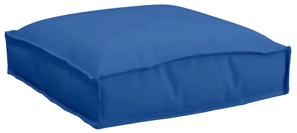 Almofadas para Paletes 2 pcs Azul Royal 40x40x8 cm em Tecido Oxford