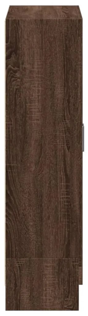Estante 82,5x30,5x115 cm derivados de madeira carvalho castanho