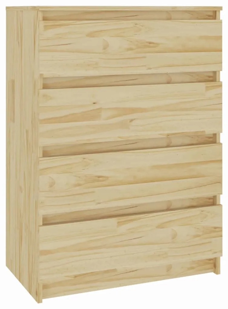 Armários de apoio 3 pcs pinho maciço