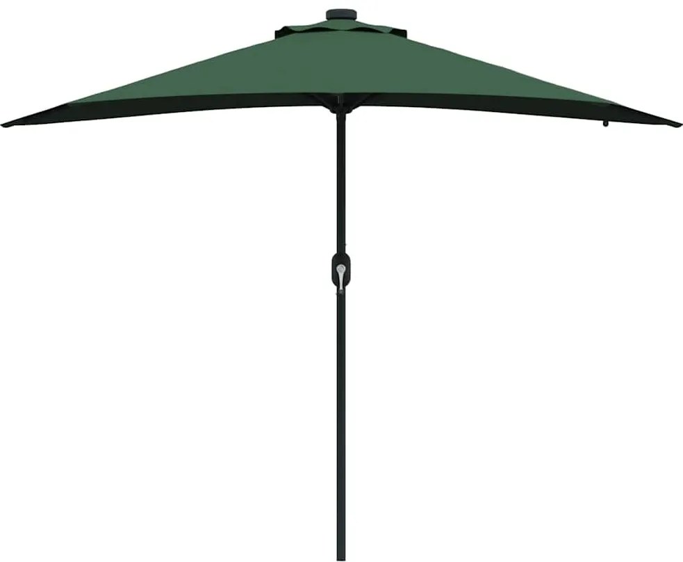 Guarda-sol de Jardim Verde 294 x 150 x 223 cm tecido
