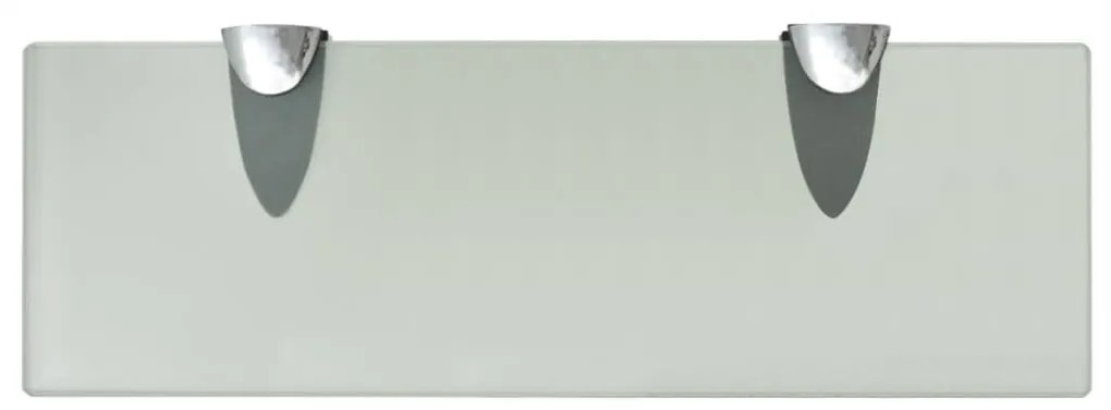 Prateleira flutuante vidro 30x10 cm 8 mm