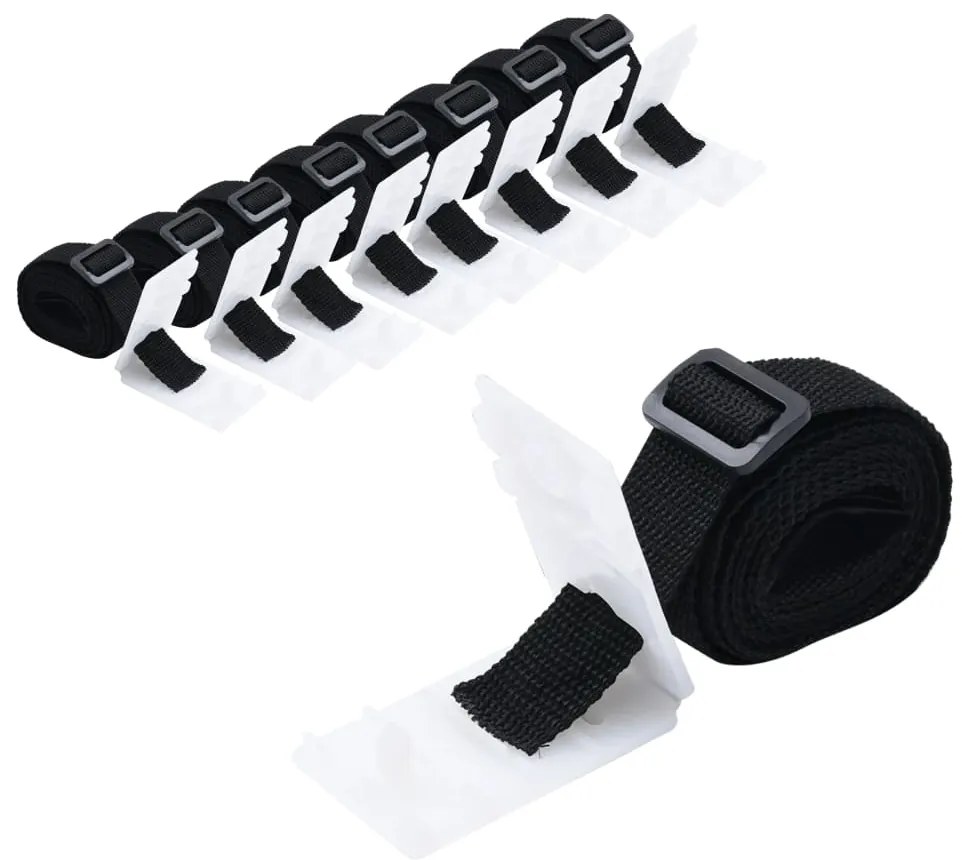 Acessórios cilindro cobertura de piscina universal 8 pcs 1,8 m