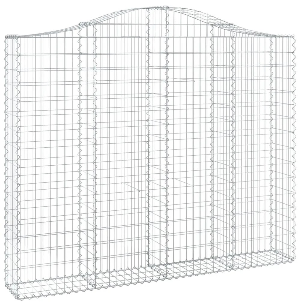 Cestos gabião arqueados 10pcs 200x30x160/180 ferro galvanizado