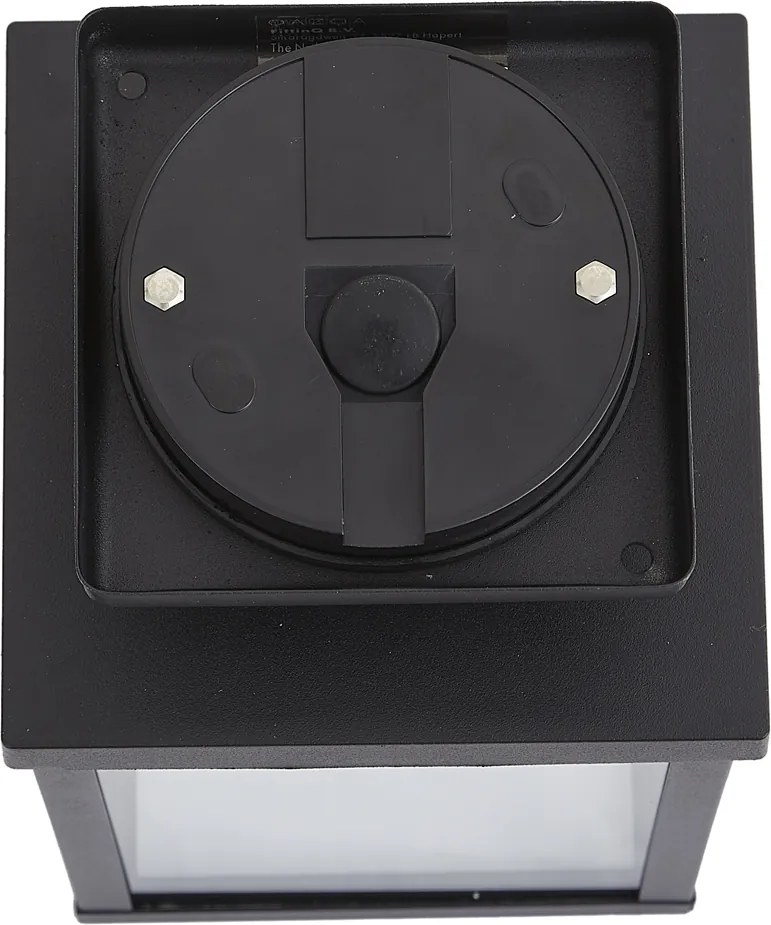 Plafon de exterior moderno preto com sensor de movimento e crepuscular IP44 - Rotterdam