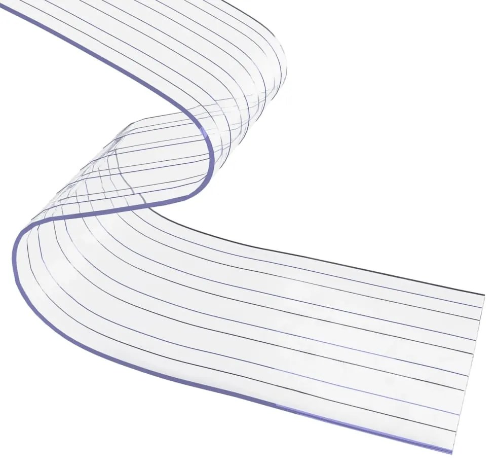 Cortina de porta 200 mm x 1,6 mm 25 m PVC transparente