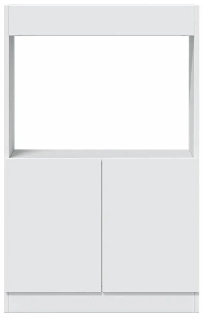 Armário alto 63x33x100 cm derivados de madeira branco