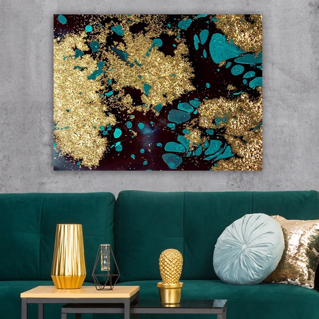 Pintura Decorativa em Tela 297812846_70100 – Multicolor – 70 x 100 cm