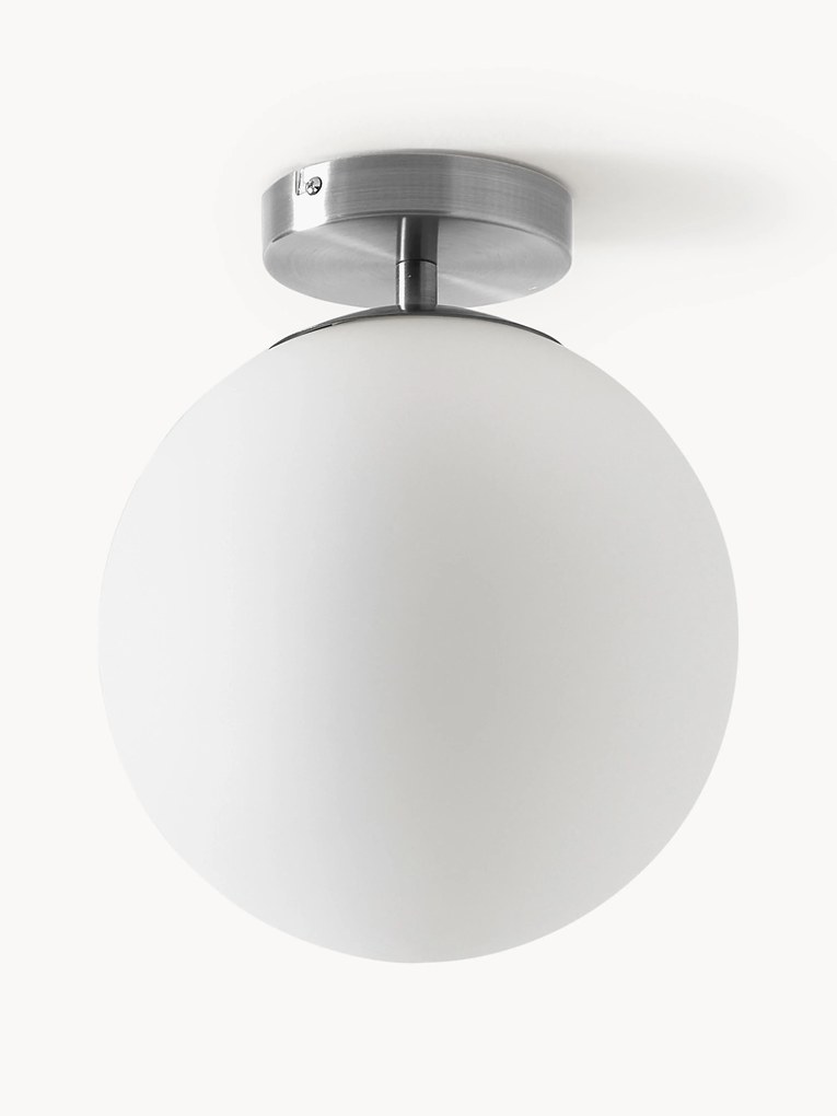 Small Glass Ceiling Lamp Hitch