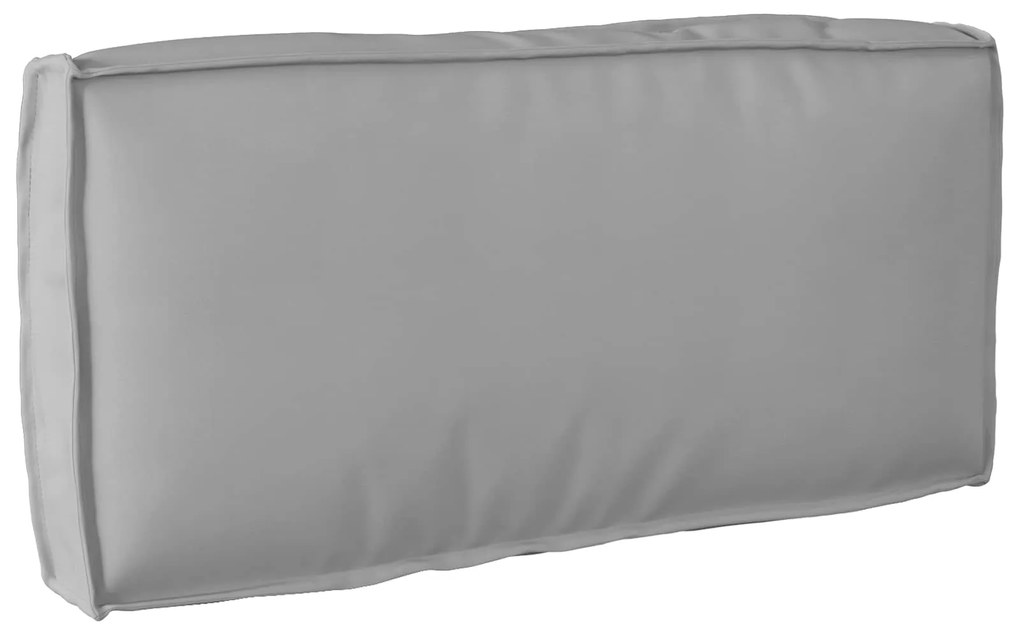 vidaXL Almofada Cinzeto 80 x 40 x 12 cm Tecido Oxford