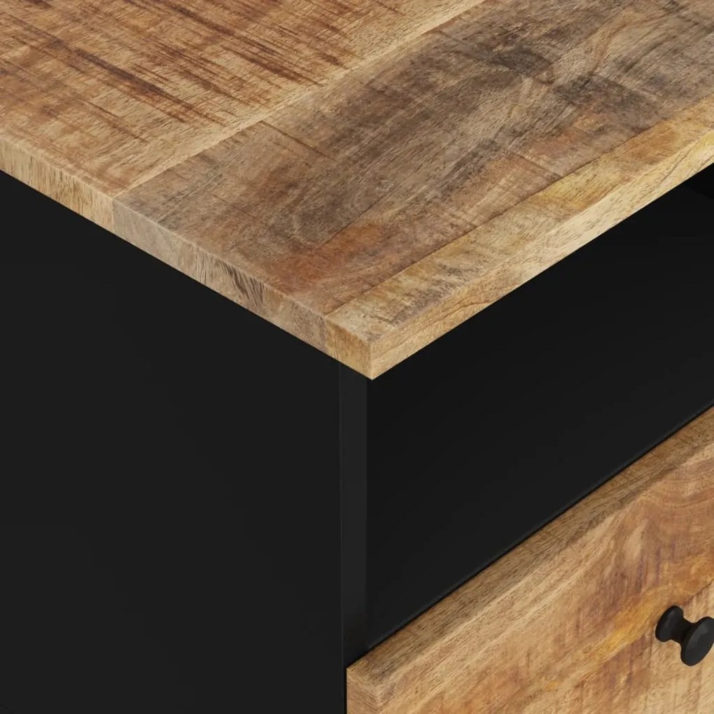 Mesa de cabeceira madeira de mangueira maciça/derivados madeira