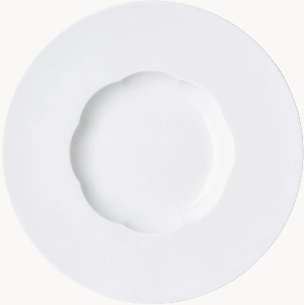 Pratos de massa em porcelana Sonetto, conjunto de 6