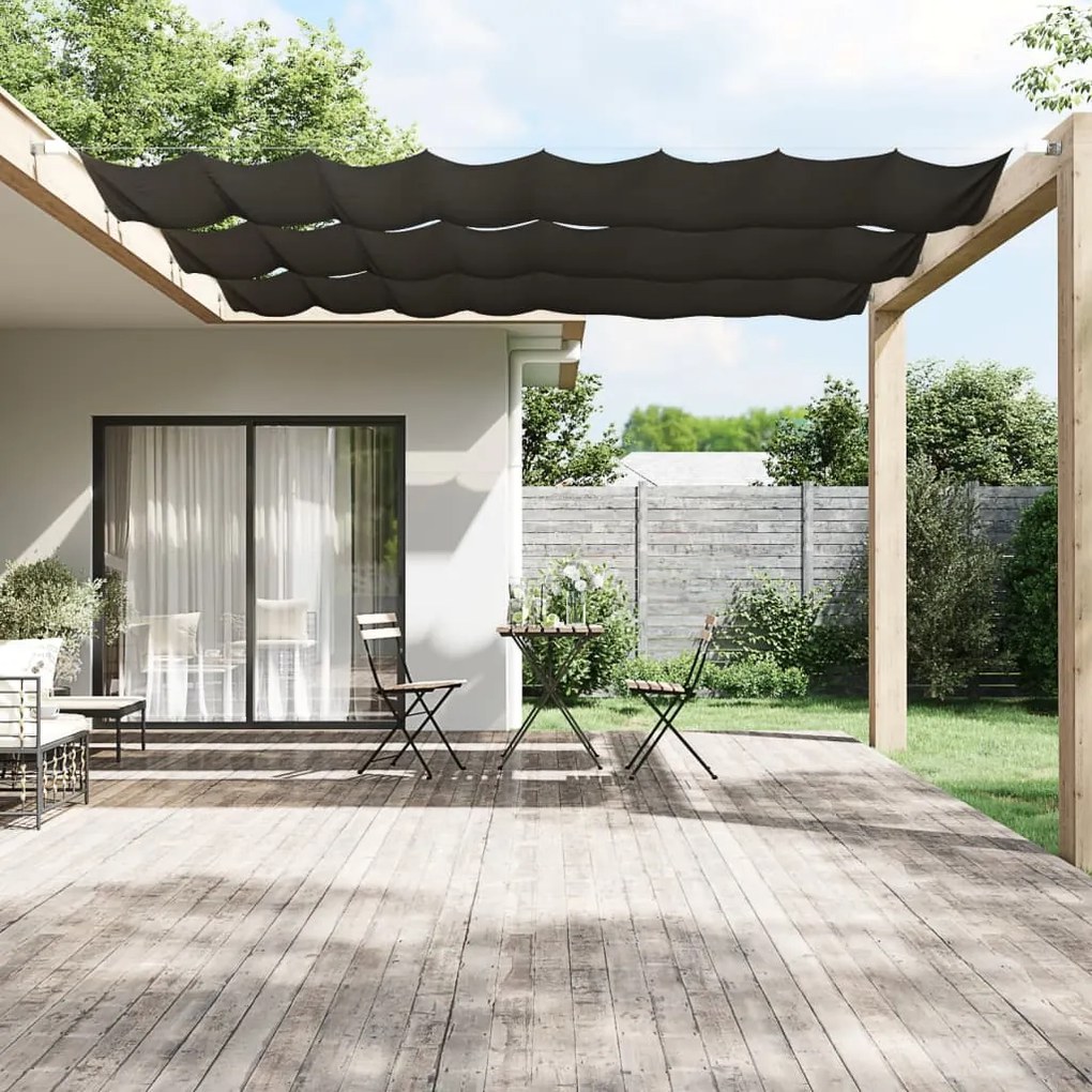 Toldo vertical 60x360 cm tecido oxford antracite