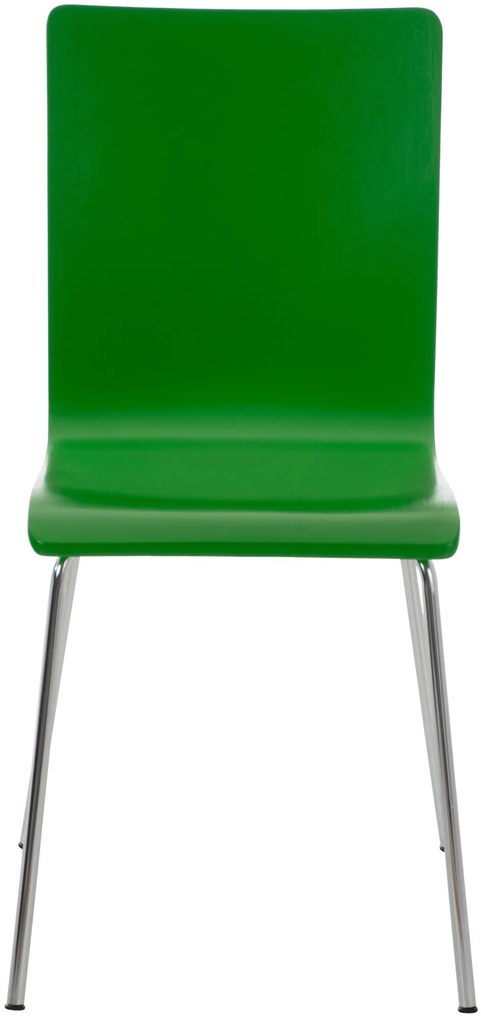 Conjunto de 4 cadeiras de cozinha e sala de jantar Pepe 43 x 87 x 47 cm Verde