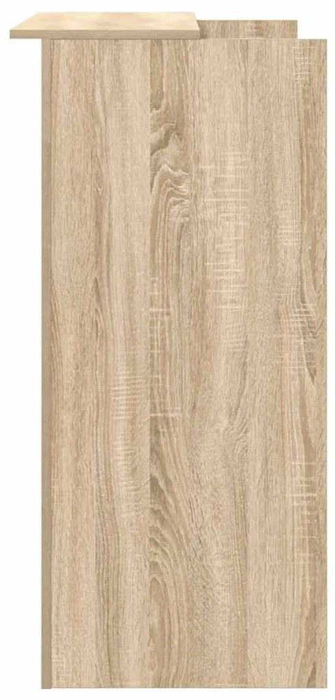 Balcão recepção 100x50x103,5 cm deriv. madeira carvalho sonoma