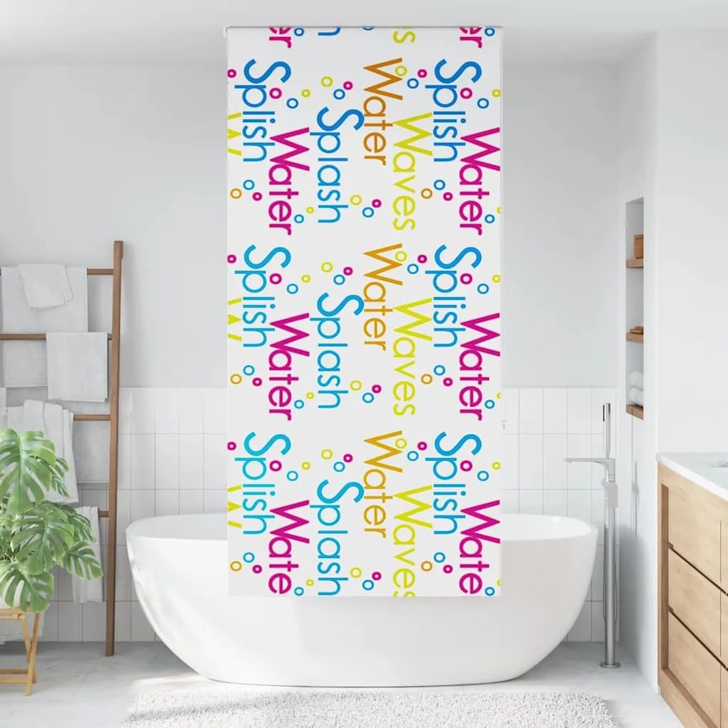 Rolo de Duche Estores 100x240 cm Largura Tecido 96 cm